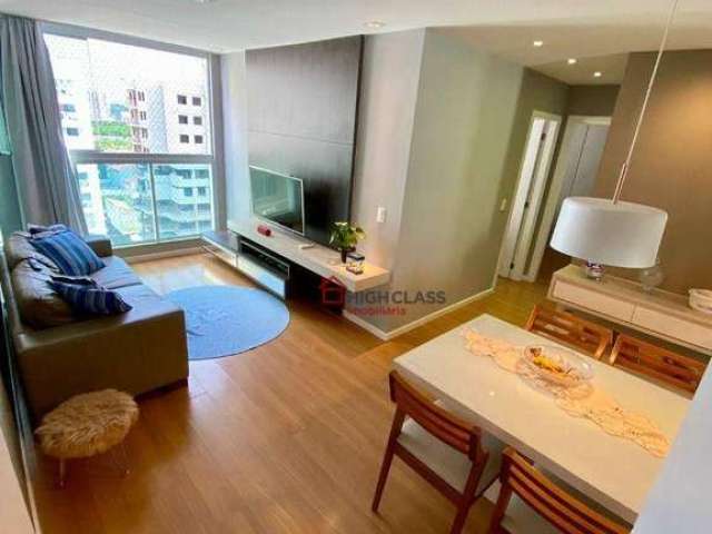 Apartamento com 2 dormitórios para alugar, 60 m² por R$ 4.300,00/mês - Praia de Itaparica - Vila Velha/ES