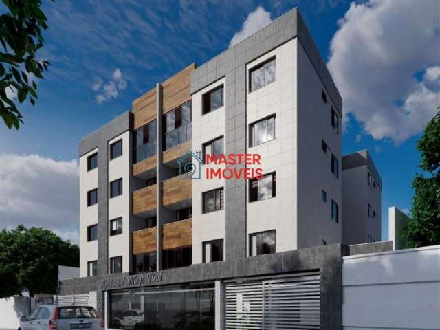 Apartamento com 3 quartos à venda na Rua Maria Perez Ballesteros, Tirol, Belo Horizonte por R$ 458.350