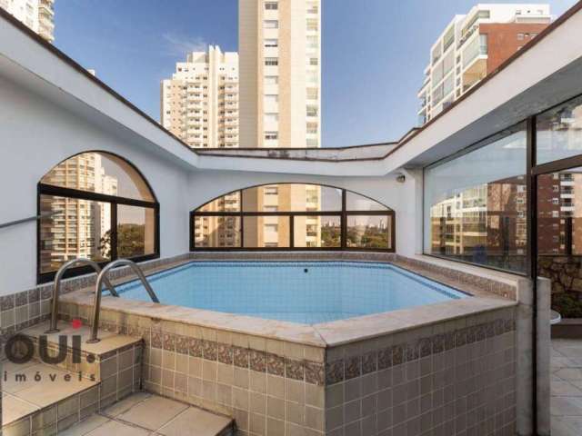 Cobertura com 3 dormitórios à venda, 400 m² por R$ 3.500.000 - Campo Belo - São Paulo/SP