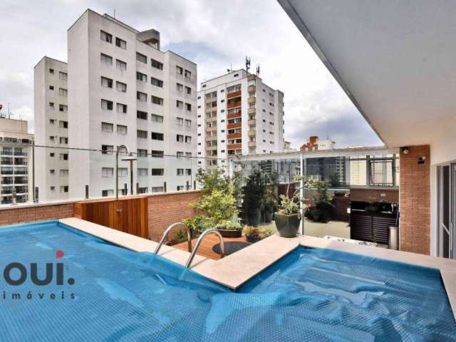 Cobertura com 3 dormitórios à venda, 181 m² por R$ 3.300.000 - Moema - São Paulo/SP
