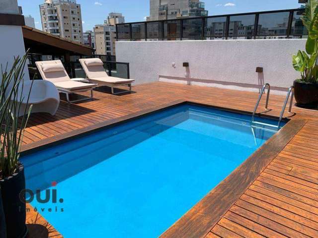 Cobertura com 4 dormitórios à venda, 364 m² por R$ 4.900.000,00 - Moema - São Paulo/SP
