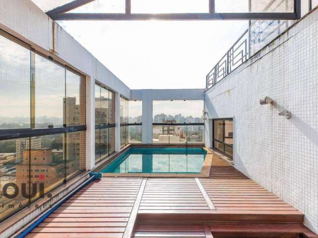 Cobertura com 2 dormitórios à venda, 481 m² por R$ 3.990.000,00 - Indianópolis - São Paulo/SP