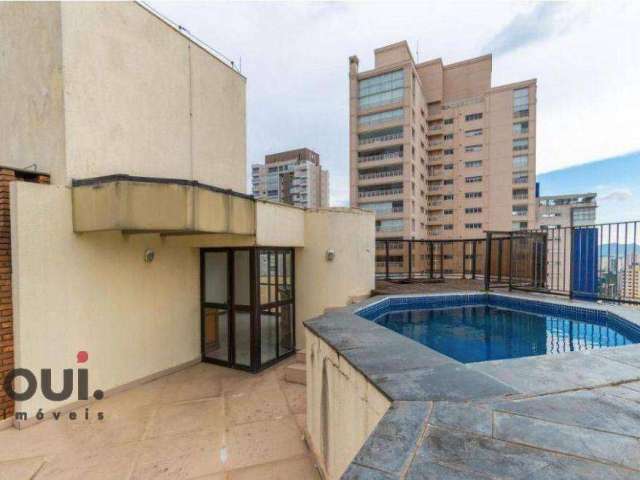 Cobertura com 3 dormitórios para alugar, 342 m² por R$ 20.264/mês - Perdizes - São Paulo/SP