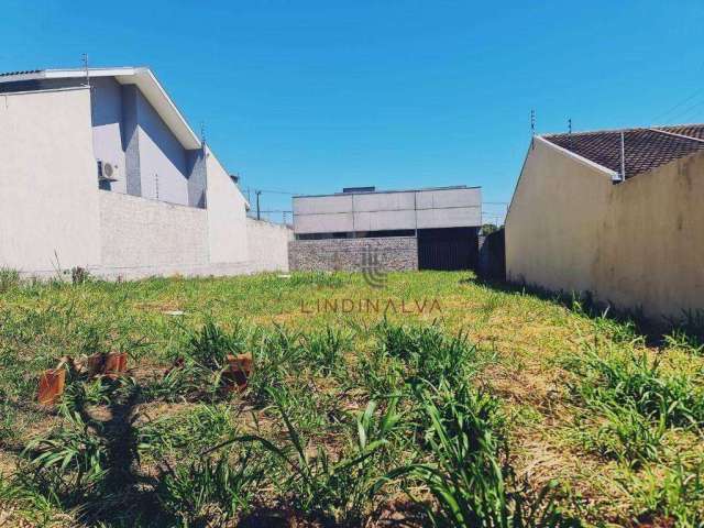 Terreno à venda, 337 m² por R$ 310.000,00 - Jardim Ipê III - Foz do Iguaçu/PR