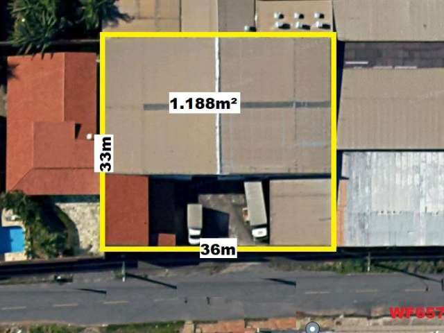 Galpão Maracanaú: Galpão duplo com 1.000m², escritório, terreno com 1.188m², póximo 4° anel Viário