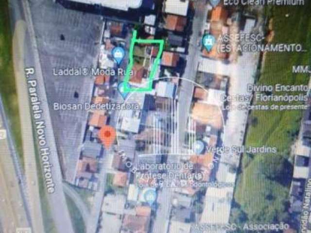 Terreno à venda, 515 m² por R$ 1.300.000,00 - Capoeiras - Florianópolis/SC