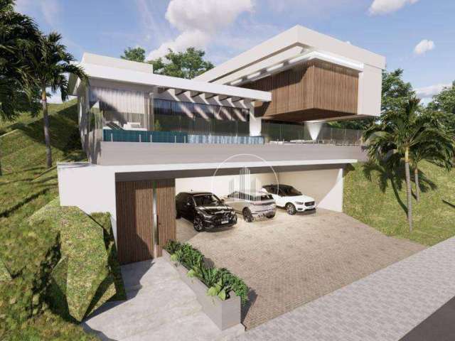 Casa com 4 dormitórios à venda, 470 m² por R$ 5.000.000,00 - Bosque das Mansões - São José/SC