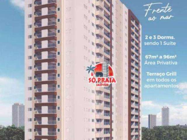 Apartamento com 3 dormitórios à venda, 96 m² por R$ 575.000,00 - Jardim Praia Grande - Mongaguá/SP