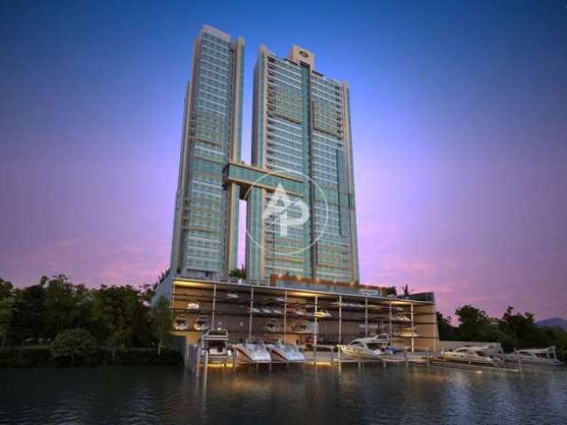 Luxuoso apartamento, todo mobiliado, no Marina Beach Tower - Torre 2 Pacifics