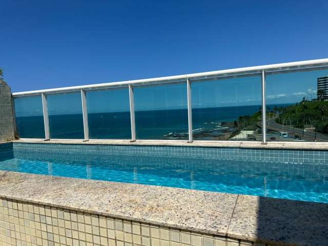 cobertura no costa espanã com 2 quartos vistar frontal mar e piscina 161m2 barra