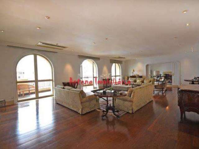Apartamento com 4 quartos para alugar na Alameda Joaquim Eugênio de Lima, Jardins, São Paulo, 587 m2 por R$ 50.000