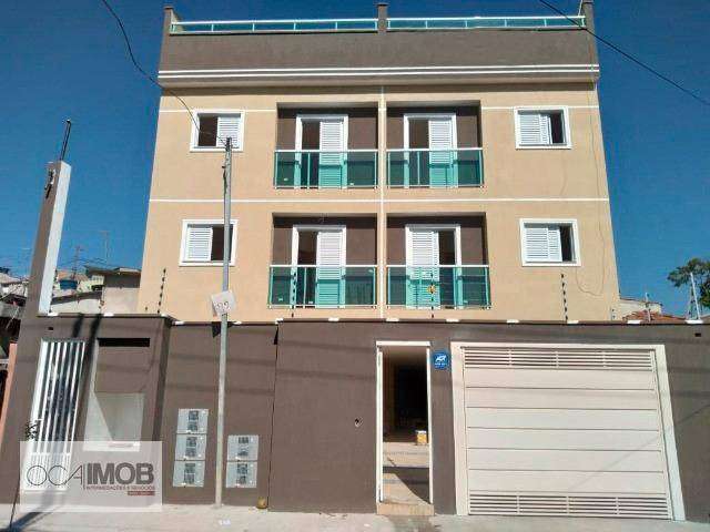 Apartamento com 2 dormitórios à venda, 42 m² por R$ 260.000,00 - Jardim Irene - Santo André/SP