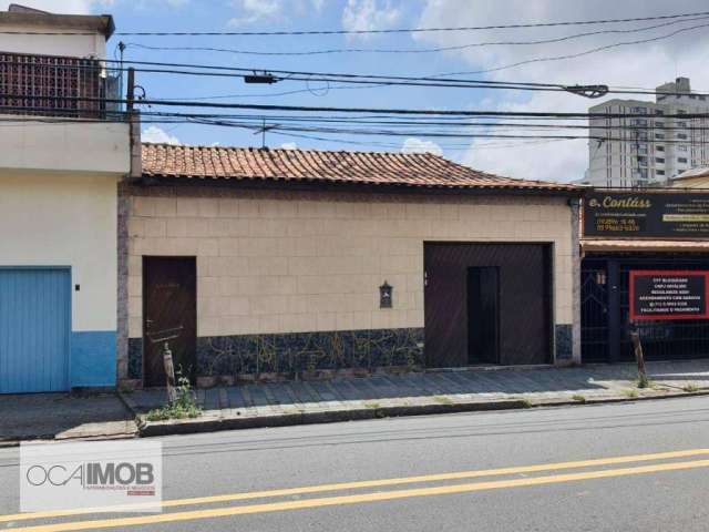 Casa com 3 dormitórios à venda, em terreno de 266m² por R$ 570.000 - Vila Valparaíso - Santo André/SP