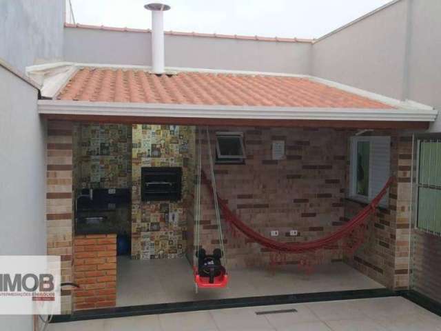 Casa com 3 dormitórios à venda por R$ 648.000,00 - Vila Homero Thon - Santo André/SP