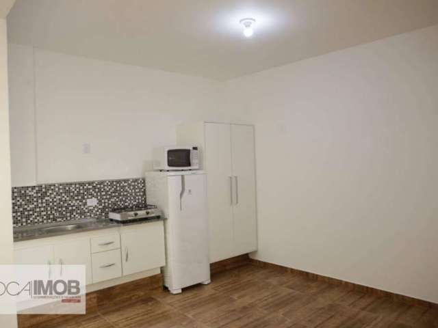 Kitnet com 1 dormitório para alugar, 25 m² por R$ 1.305,00/mês - Bangu - Santo André/SP