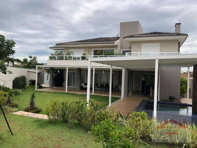 Casa com 5 dormitórios à venda, 458 m² por R$ 3.500.000,00 - Portal do Paraíso II - Jundiaí/SP