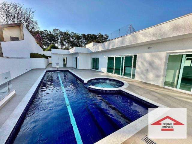 Casa com 4 suítes à venda, 519 m² Condomínio Estância Marambaia por R$ 4.400.000 - Centro - Vinhedo/SP.