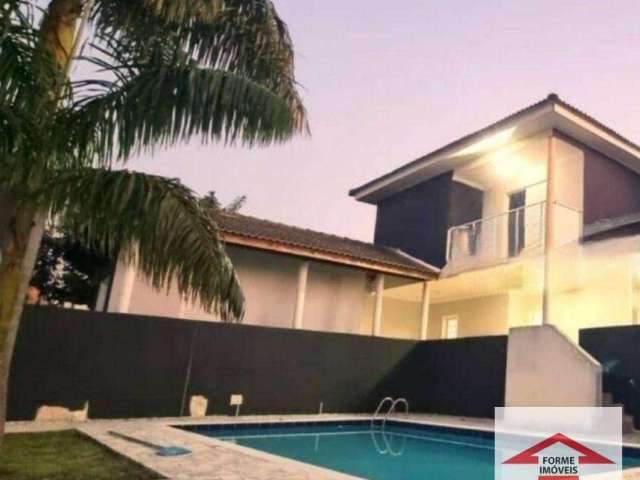 Casa Sobrado com 6 quartos, sendo 2 suítes para alugar, 242 m² por R$ 11.200/mês -  Residencial dos Lagos - Itupeva/SP