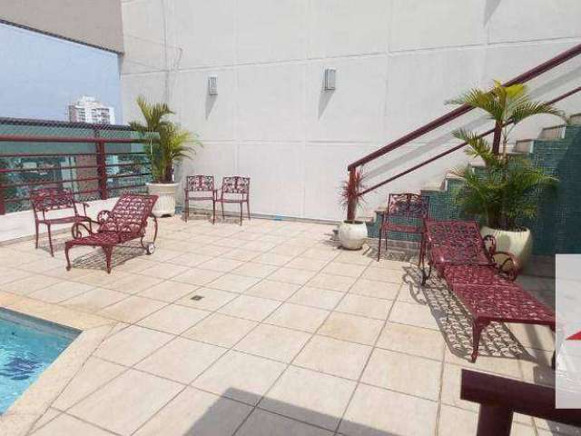 Apartamento/ Flat mobiliado com 1 quarto  54 m²  -  Venda R$ 390.000,00 - Edifício The Grapes -Anhangabaú - Jundiaí/SP