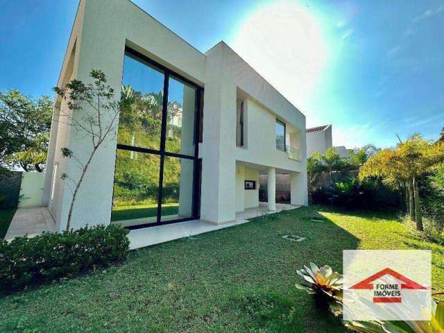 Casa com 3 suítes no Veduta, 293 m² - venda por R$ 4.200.000 ou aluguel por R$ 18.000/mês - Cidade Santos Dumont - Jundiaí/SP