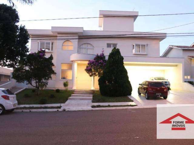Casa com 5 suítes, 700 m² Condomínio Terras de São Carlos  - venda por R$ 4.800.000 ou aluguel por R$ 18.000/mês - Jundiaí Mirim - Jundiaí/SP.