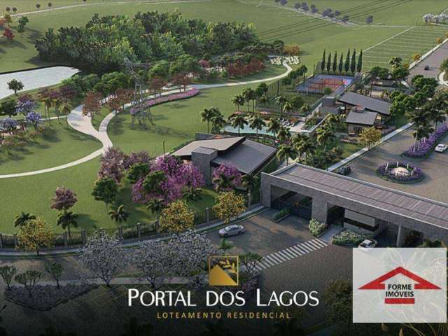 Terreno à venda, 420 m² por R$ 498.500 - Condomínio Portal dos Lagos - Jundiaí/SP