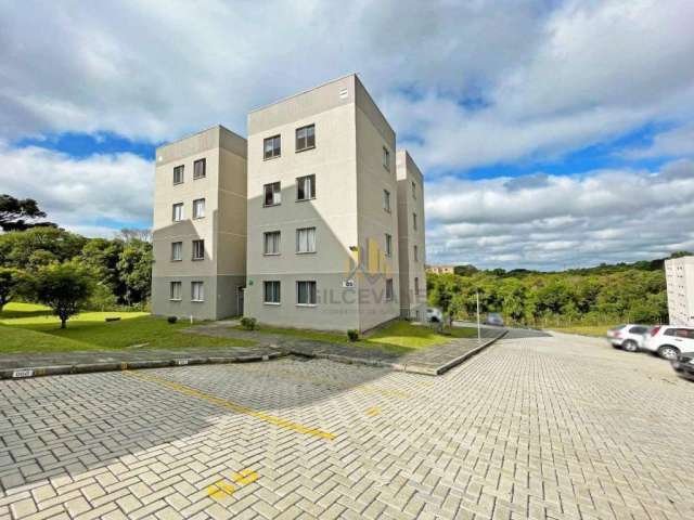 Apartamento com 2 dormitórios para alugar, 45 m² por R$ 1.100/mês - Cachoeira - Curitiba/PR