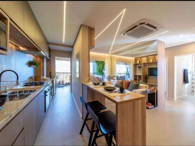 Apartamento com 3 dormitórios à venda, 85 m² por R$ 725.000,00 - Medeiros - Jundiaí/SP