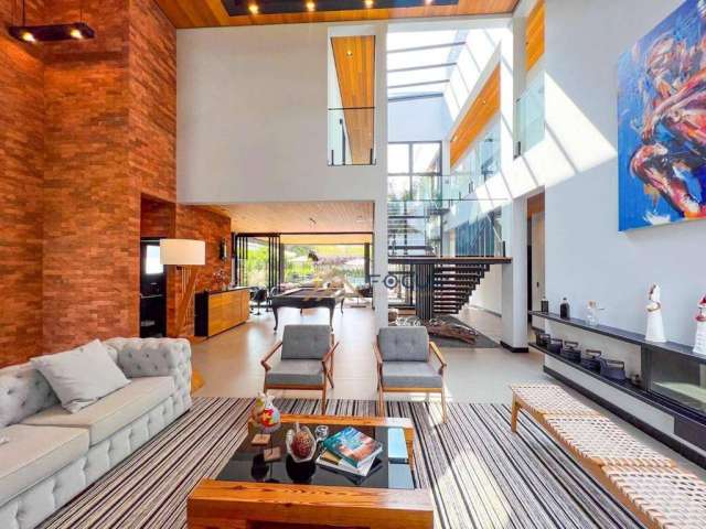 Casa com 6 dormitórios à venda, 552 m² por R$ 7.500.000 - Portal do Japy Golf Clube - Cabreúva/SP - Focus Gestão Imobiliária
