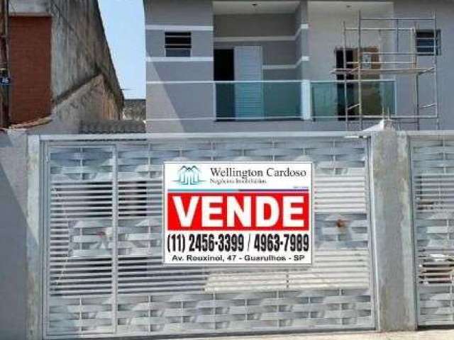 Sobrado com 3 dormitórios à venda, 103 m² por R$ 520.000,00 - Jardim Santa Cecília - Guarulhos/SP