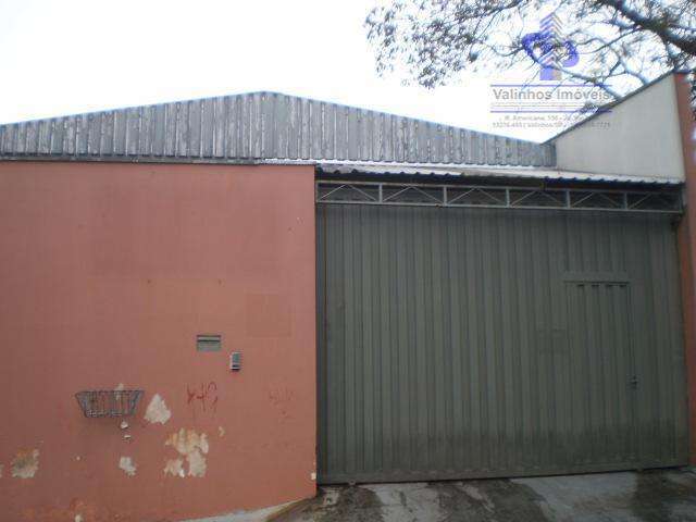 Barracão comercial para venda e locação, Vila Santana, Valinhos - BA0026.