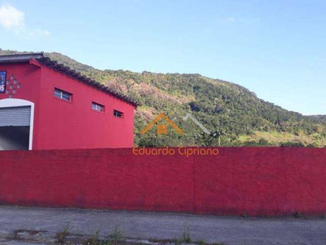 Terreno para alugar, 200 m² por R$ 1.610,00/mês - Tabatinga - Caraguatatuba/SP