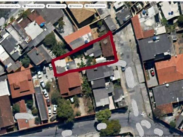 Terreno à venda na Rua Lourdes, 12, Piratininga (Venda Nova), Belo Horizonte por R$ 340.000