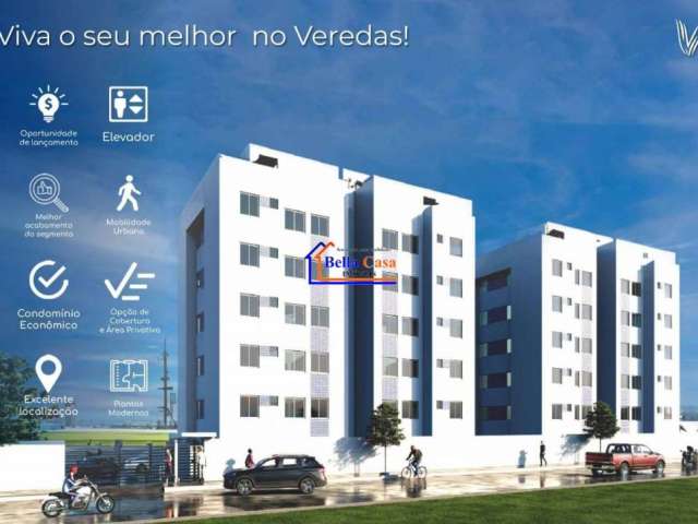 Apartamento com 2 quartos à venda na Wander Rocha Vargas, 400, Minaslândia, Belo Horizonte por R$ 272.500