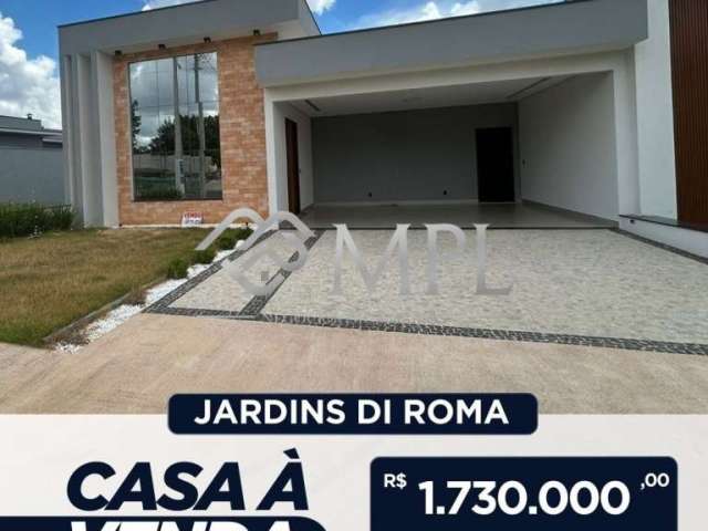 Cond. jds di roma - ótima casa à venda no condomínio jardins di roma em indaiatuba - mpl negócios imobiliários - imobiliária em indaiatuba