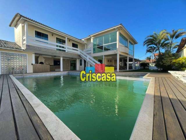 Casa com 6 dormitórios para alugar, 257 m² por R$ 6.120,00/mês - Campo Redondo - São Pedro da Aldeia/RJ