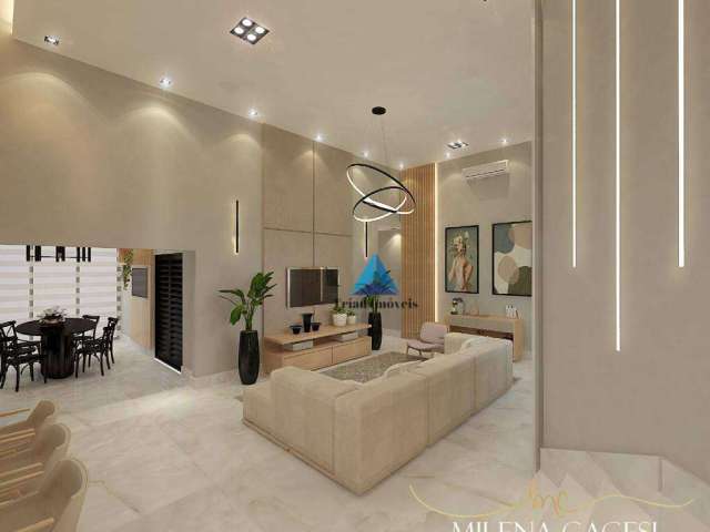 Casa com 3 dormitórios à venda, 188 m² por R$ 2.100.000,00 - Paul Brasil - Americana/SP