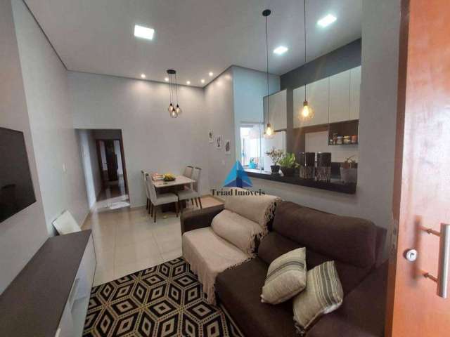 Casa com 2 dormitórios à venda, 82 m² por R$ 360.000 - Parque Planalto - Santa Bárbara D'Oeste/SP