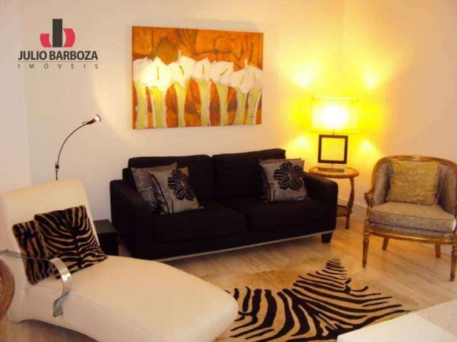 Apartamento com 3 dormitórios para alugar, 110 m² por R$ 6.877/mês - Moema - São Paulo/SP