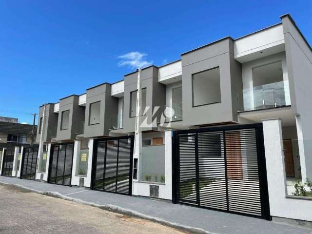 Casa com 3 quartos à venda na Rua Gênova, Passa Vinte, Palhoça, 101 m2 por R$ 659.000