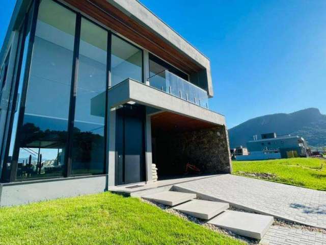 Casa em condomínio fechado com 4 quartos à venda na Rua Lagoinha, LOTE 259, Pedra Branca, Palhoça, 323 m2 por R$ 4.440.000