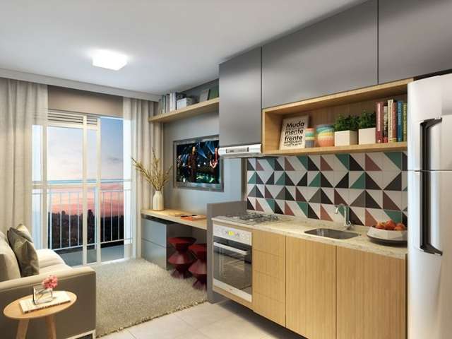 Apartamento com 2 quartos à venda na Avenida Rio Branco, 82, República, São Paulo, 36 m2 por R$ 230.053