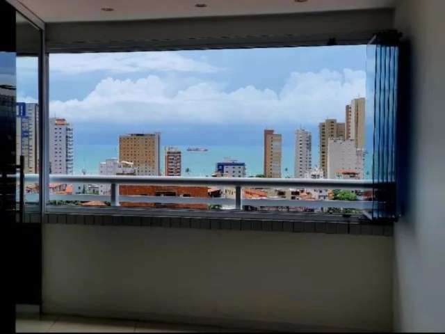 Apartamento vista-mar, projetado, posição privilegiada- Fortaleza-CE