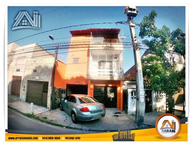 Casa com 5 dormitórios à venda, 150 m² por R$ 415.000,00 - Benfica - Fortaleza/CE