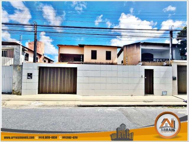 Linda Casa  no Bairro Montese 5 dormitórios, 324 m² - venda  - Vila União - Fortaleza/CE