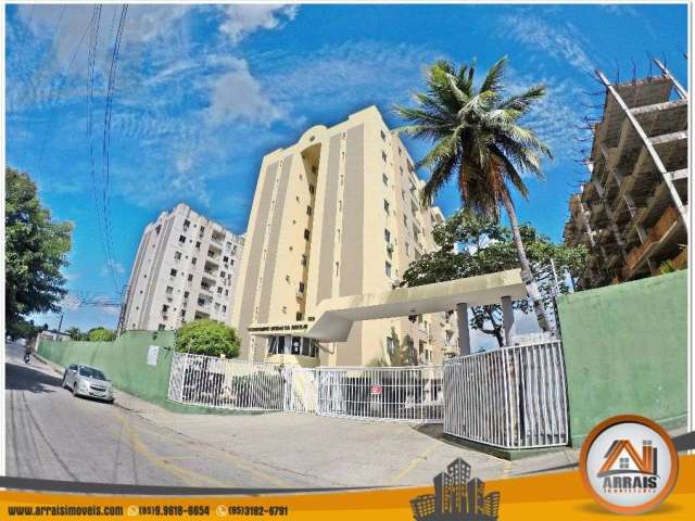 Apartamento com 3 dormitórios à venda, 64 m² por R$ 280.000,00 - Serrinha - Fortaleza/CE