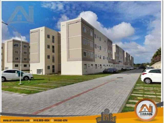 Apartamento com 2 dormitórios para alugar, 40 m² por R$ 1.350,00/mês - Paupina - Fortaleza/CE