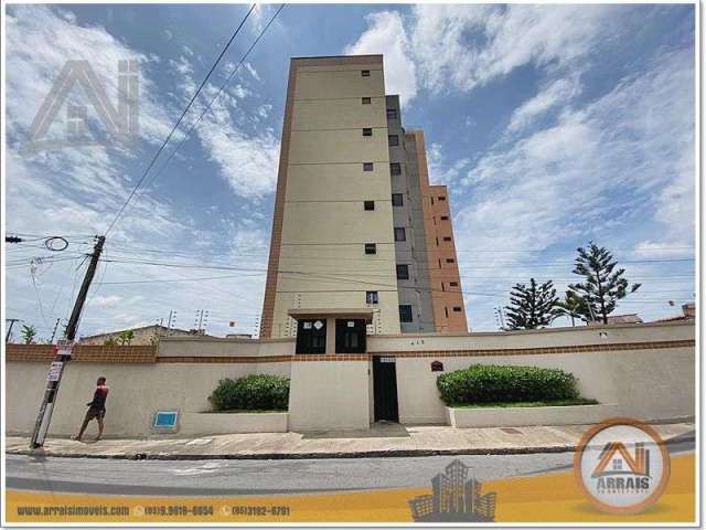 Apartamento com 3 dormitórios à venda, 60 m² por R$ 355.000,00 - Amadeu Furtado - Fortaleza/CE