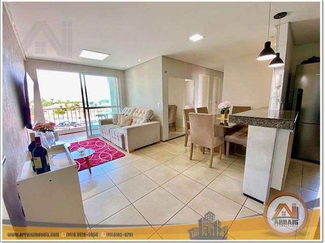 Apartamento com 3 dormitórios à venda, 70 m² por R$ 320.000,00 - Serrinha - Fortaleza/CE