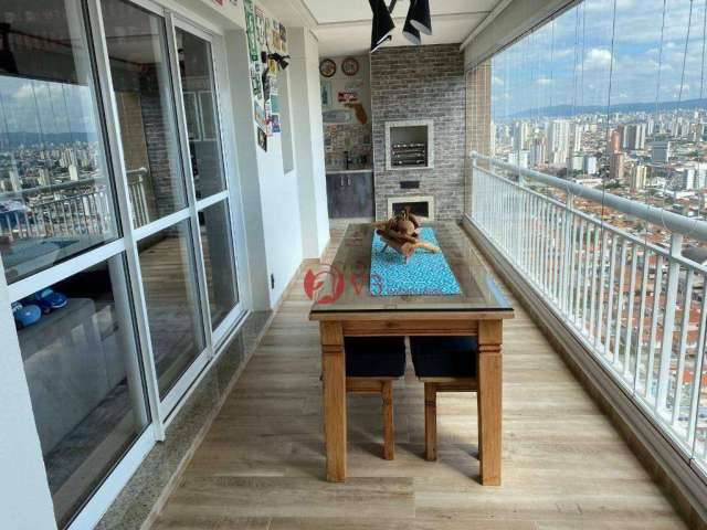 Apartamento com 4 dormitórios, 210 m² - venda por R$ 2.600.000,00 ou aluguel por R$ 17.000,00/mês - Vila Carrão - São Paulo/SP